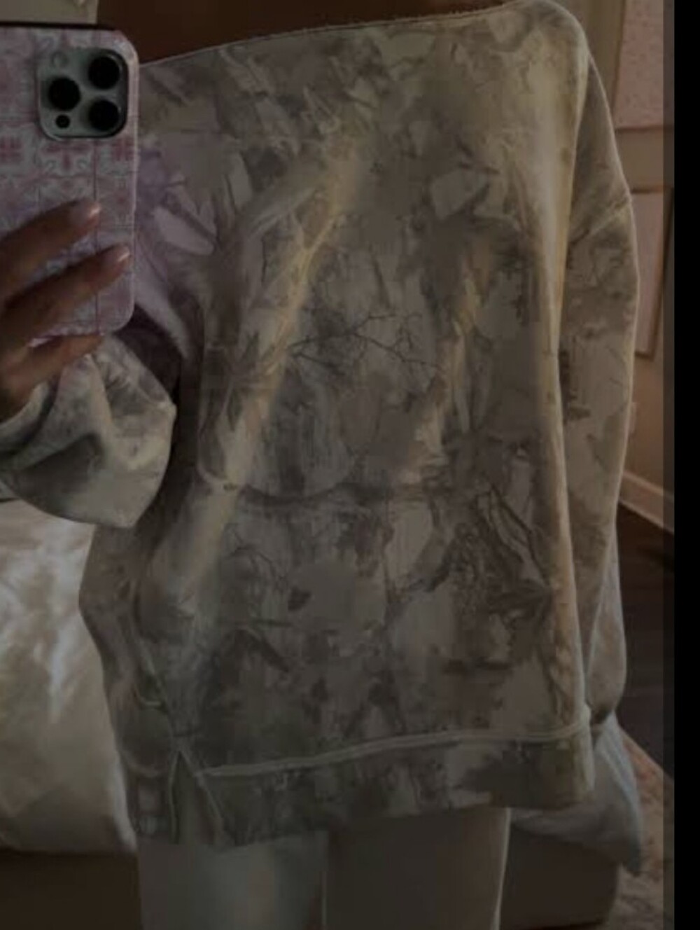 Hollister Camo Crewneck Sweatshirt